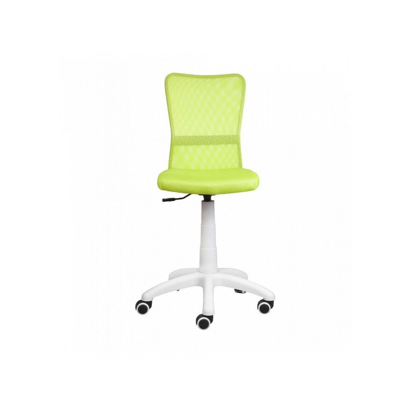 Кресло компьютерное AksHome Eva салатовый вид спереди
