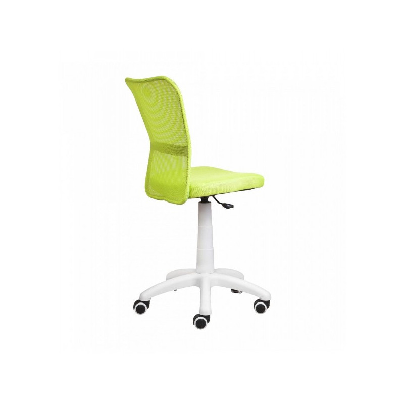 Кресло компьютерное AksHome Eva салатовый вид сзади