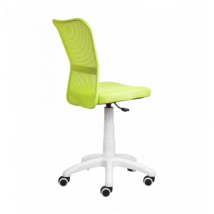 Кресло компьютерное AksHome Eva салатовый вид сзади