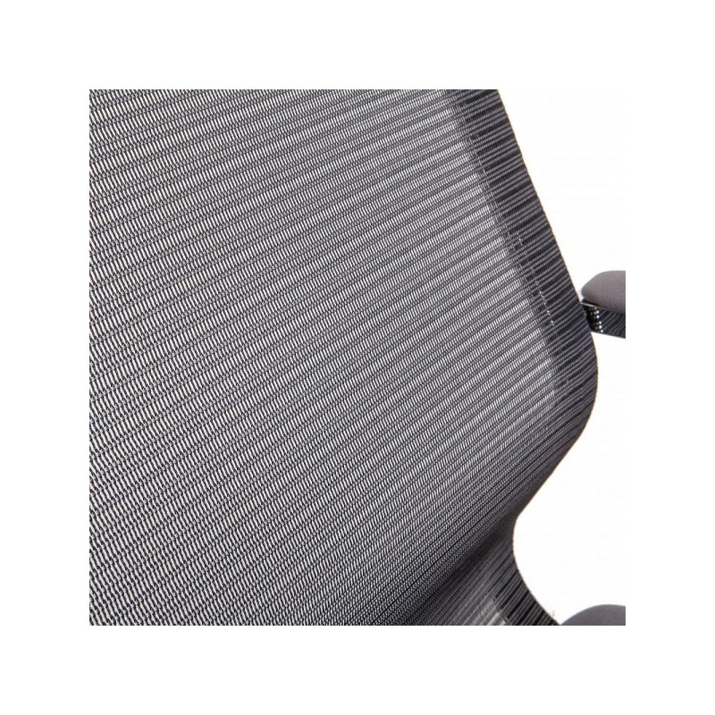 Кресло компьютерное AksHome Grid B серый спинка