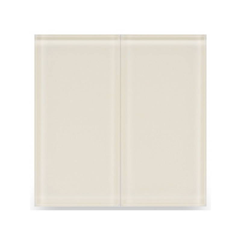 Двухканальный клавишный радиопульт DeLUMO Ideo 1013 белый жемчуг