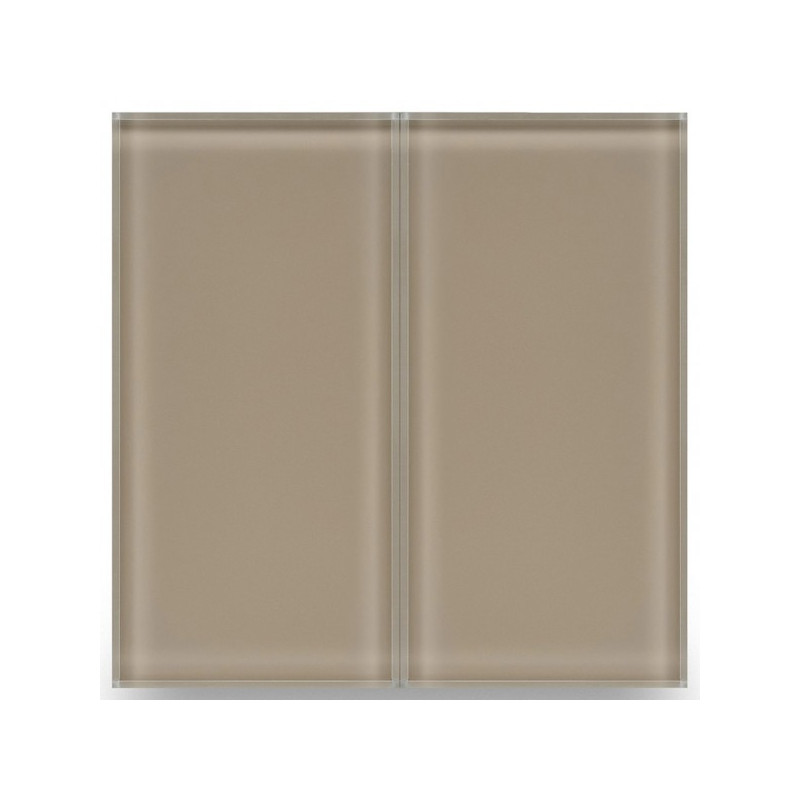 Двухканальный клавишный радиопульт DeLUMO Ideo 1236 светлый коричневый