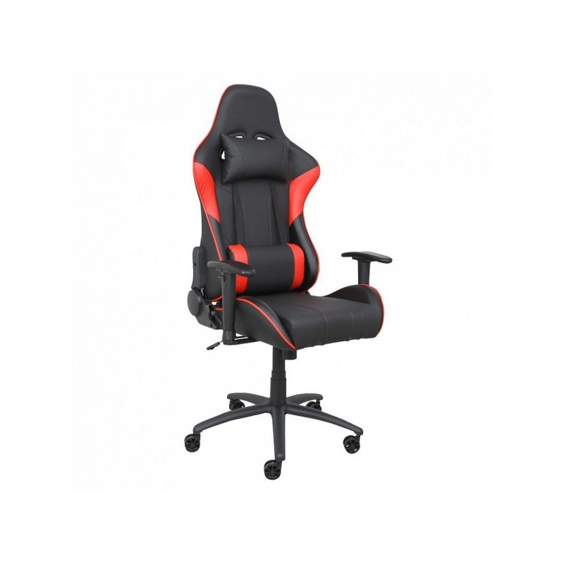 Кресло геймерское AksHome Iron черный/красный