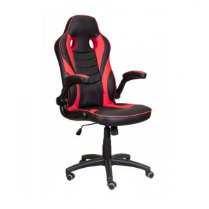 Кресло геймерское AksHome Jordan черный/красный