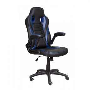 Кресло геймерское AksHome Jordan черный/синий