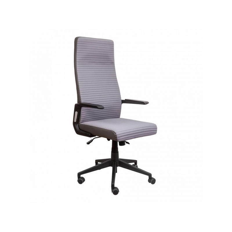 Кресло компьютерное AksHome Leto серый