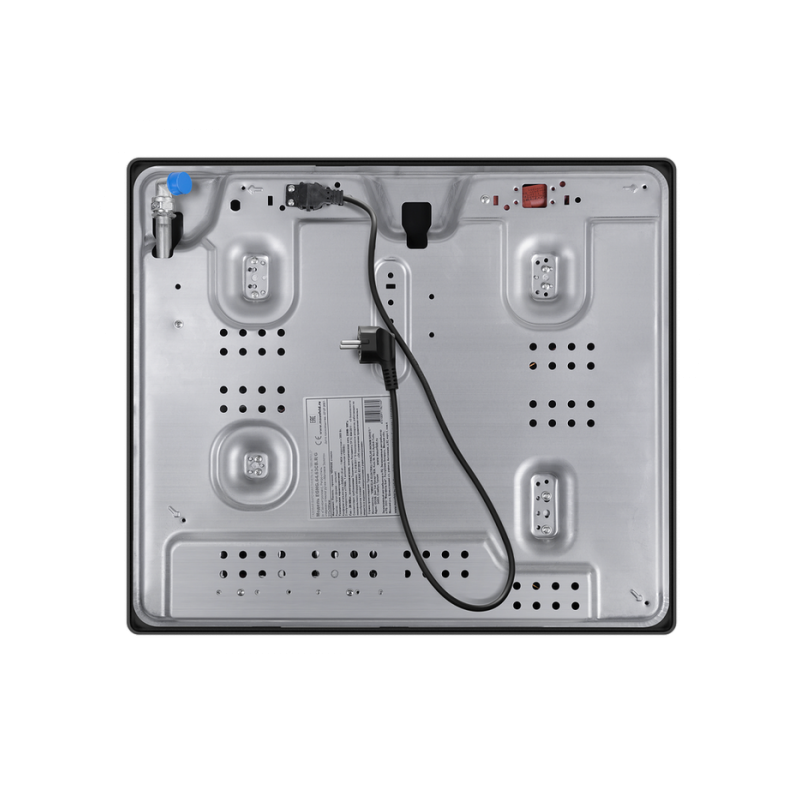 Газовая варочная панель Maunfeld EGHE.64.63CB.R/G Black сзади