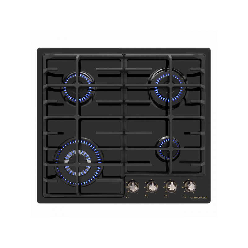 Газовая варочная панель Maunfeld EGHE.64.63CB.R/G Black