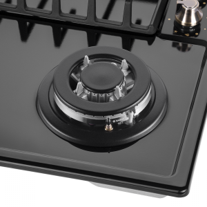 Газовая варочная панель Maunfeld EGHE.64.63CB.R/G Black конфорка