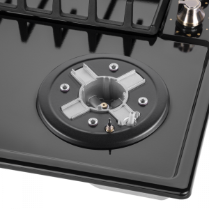 Газовая варочная панель Maunfeld EGHE.64.63CB.R/G Black газ-контроль