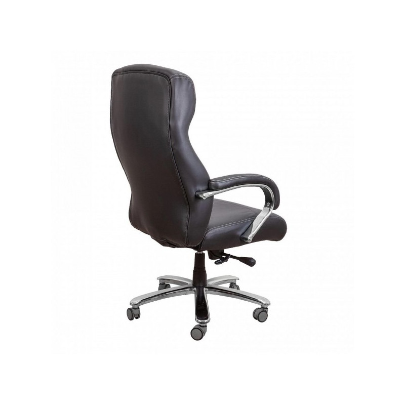 Кресло компьютерное AksHome Marshal черный вид сзади