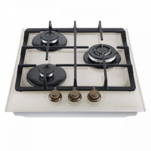 Газовая варочная панель Maunfeld EGHG.43.33CB.R/G Beige       сбоку