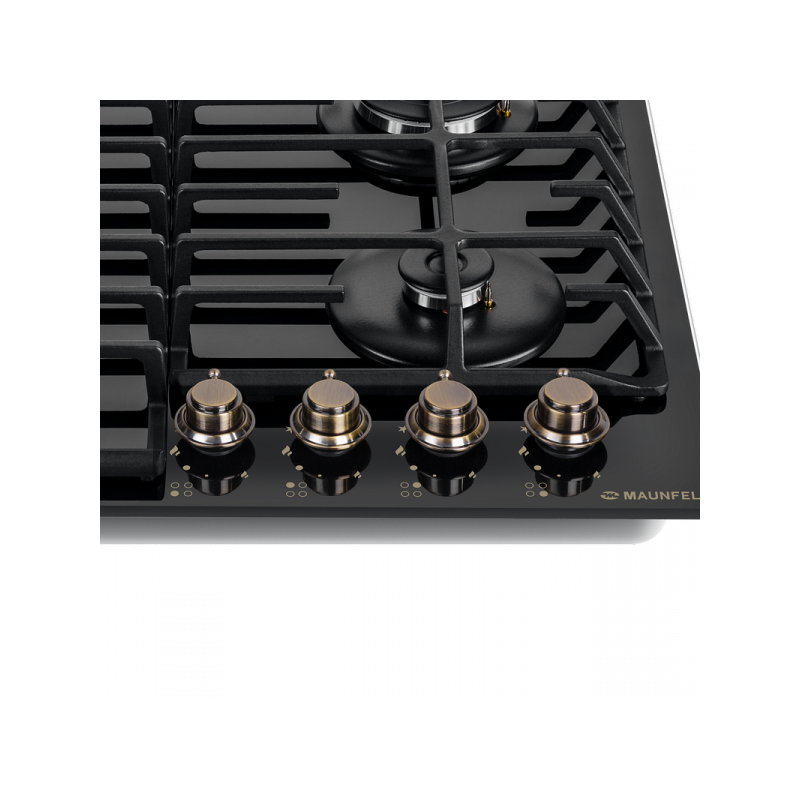 Газовая варочная панель Maunfeld EGHG.64.63CB.R/G Black решетки