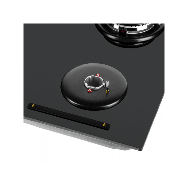 Газовая варочная панель Maunfeld EGHG.64.63CB.R/G Black газ-контроль