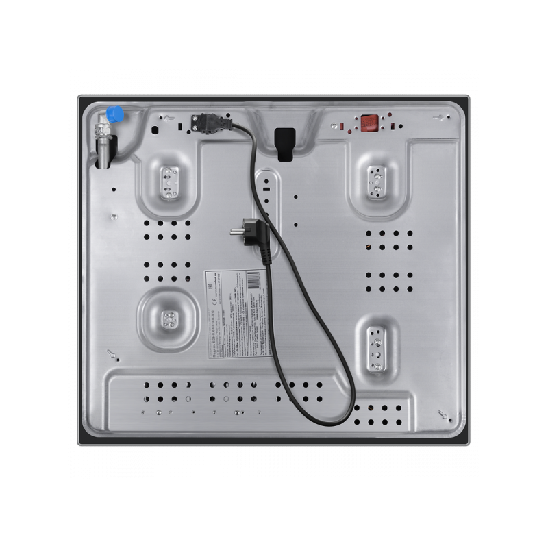 Газовая варочная панель Maunfeld EGHG.64.63CB.R/G Black сзади