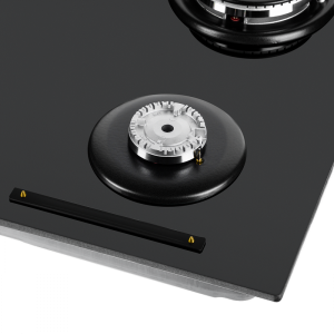 Газовая варочная панель Maunfeld EGHG.64.63CB.R/G Black конфорка внутри