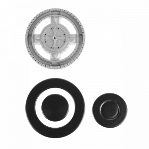 Газовая варочная панель Maunfeld EGHG.64.63CB.R/G Black комплект