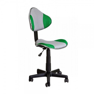 Кресло компьютерное AksHome Miami серый/зеленый