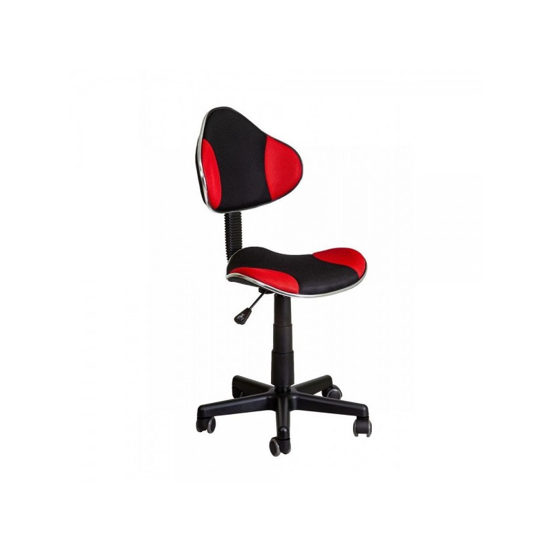 Кресло компьютерное AksHome Miami черный/красный