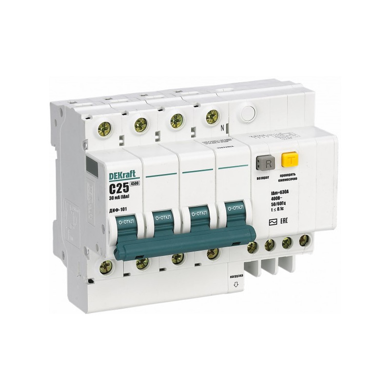 Дифференциальный автомат DEKraft ДИФ-101 15022DEK
