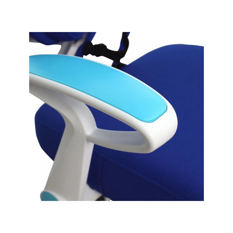 Кресло компьютерное AksHome Pegas синий подлокотник