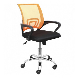 Кресло компьютерное AksHome Ricci New черный/оранжевый