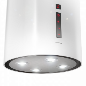Вытяжка Maunfeld Lee Isla Sensor 39 White свет