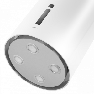 Вытяжка Maunfeld Lee Isla Sensor 39 White лампа