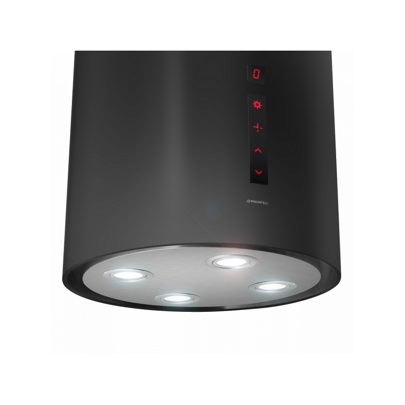 Вытяжка Maunfeld Lee Isla Sensor 39 Black свет