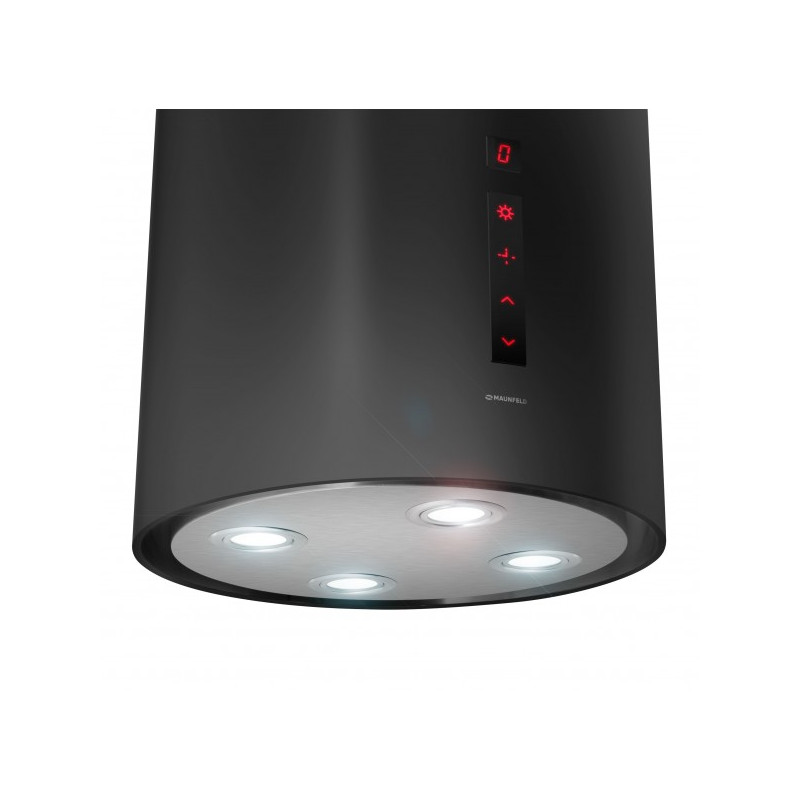 Вытяжка Maunfeld Lee Wall Sensor 39 Black свет