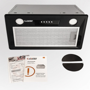 Вытяжка Exiteq EX-1266 Black комплект