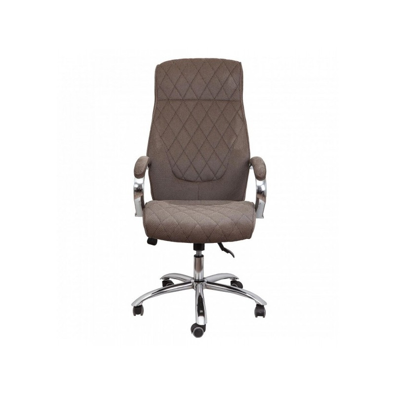 Кресло компьютерное AksHome Star коричневый вид спереди