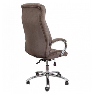 Кресло компьютерное AksHome Star коричневый вид сзади