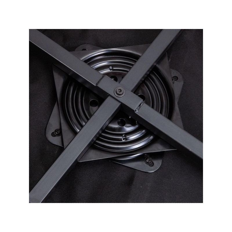 Кресло AksHome Melon серый/черный вид механихма