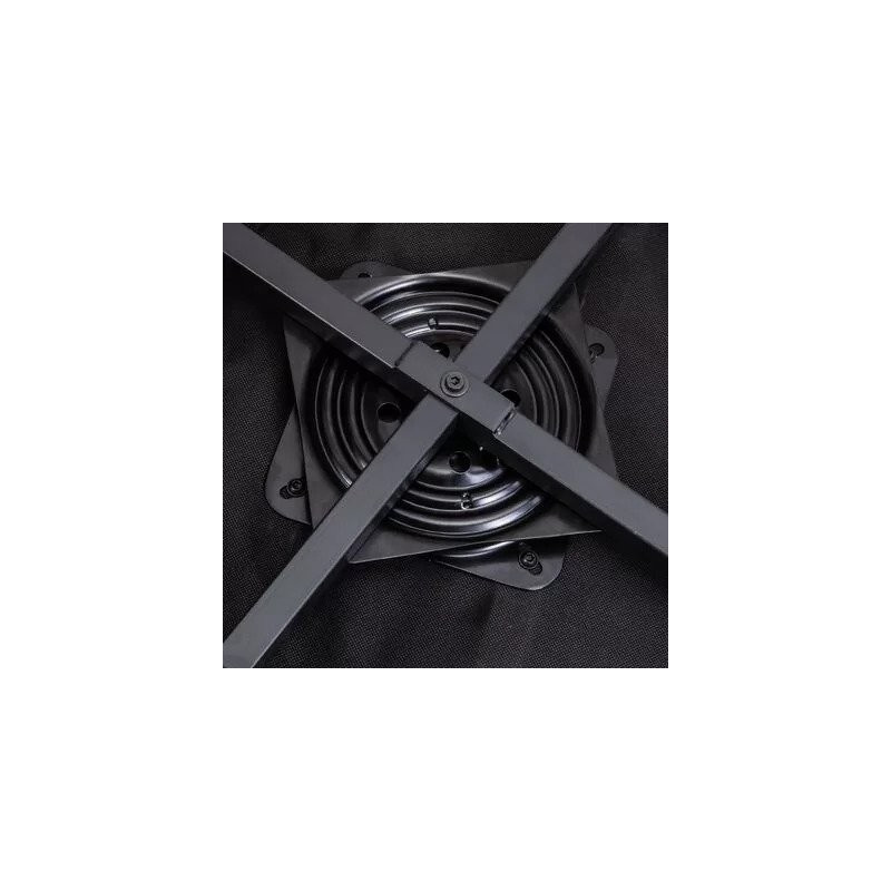 Кресло AksHome Melon серый велюр/черный вид механизма