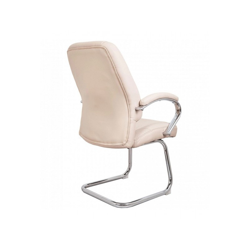 Стул офисный AksHome Kong KF бежевый вид сзади