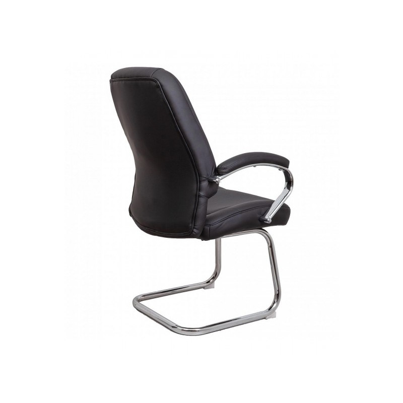 Стул офисный AksHome Kong KF черный вид сзади