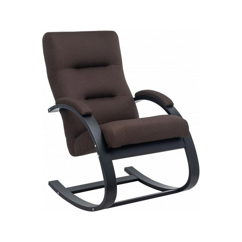 Кресло-качалка Leset Милано венге/коричневый