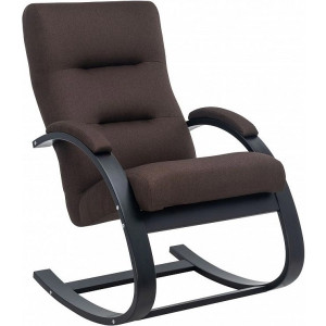 Кресло-качалка Leset Милано венге/коричневый