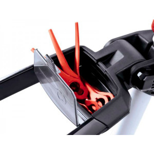 Триммер аккумуляторный Einhell 3411172 GC-CT 18/24 (без АКБ) вид ножей в кейсе