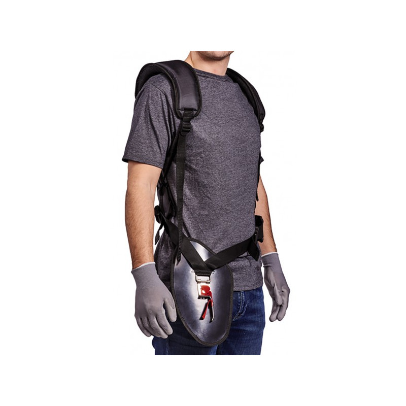 Триммер аккумуляторный Einhell 3411320 Agillo (без АКБ) вид крепления спереди