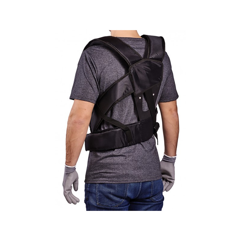 Триммер аккумуляторный Einhell 3411320 Agillo (без АКБ) вид крепления сзади