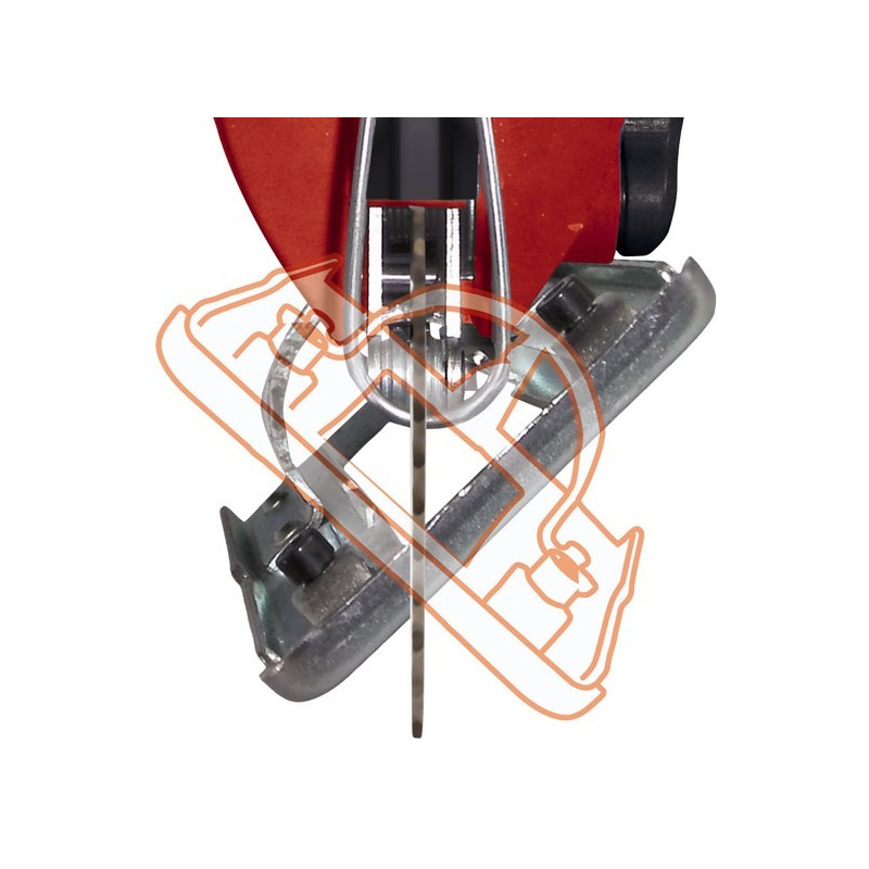 Электролобзик Einhell TC-JS 80 4321116 наклон подошвы