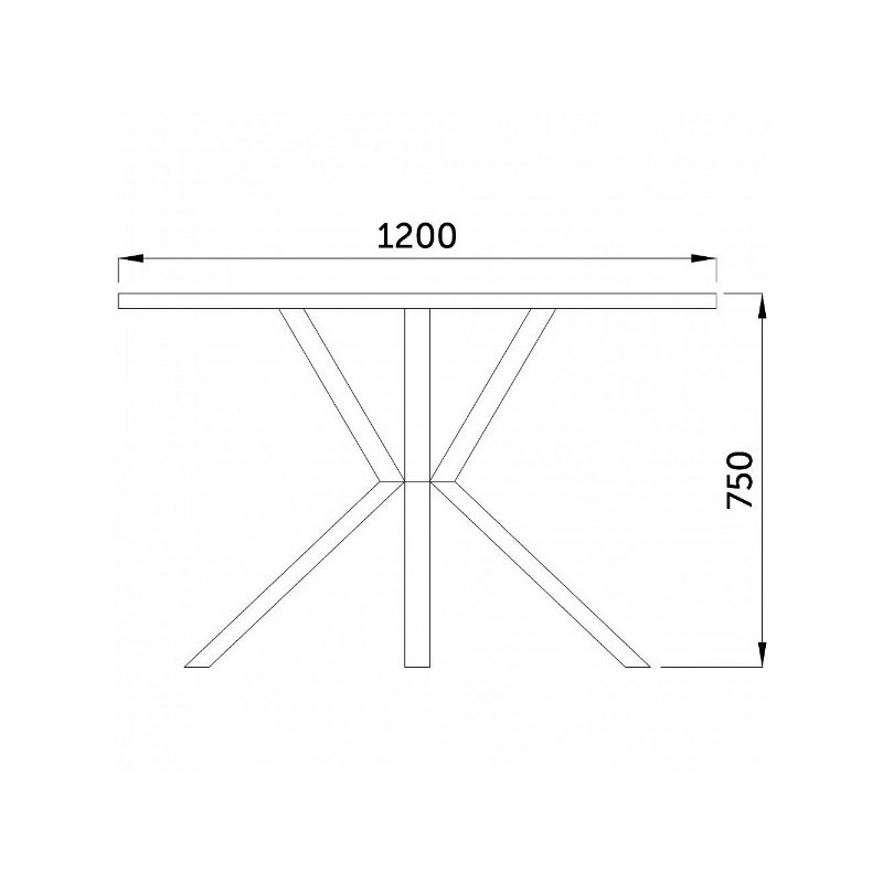 Размеры кухонного стола AksHome Dolce 2 стекло/дуб античный