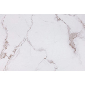 Материал столешницы кухонного стола AksHome Goldie мрамор/золотой