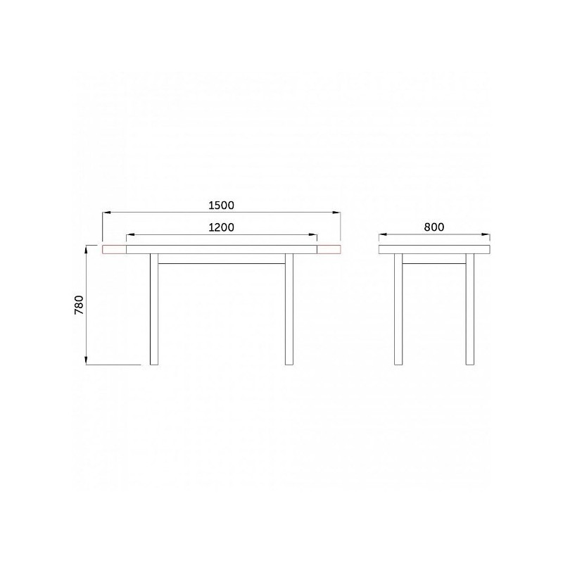 Размеры кухонного стол Drewmix Max 5 P графит/белый