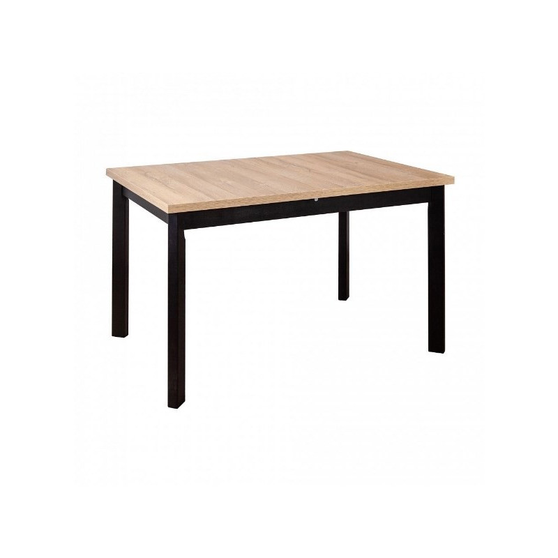 Кухонный стол Drewmix Max 5 P дуб грендсон/чёрный