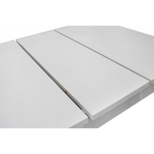 Кухонный стол Eligard Arris 1 белый структурный столешница