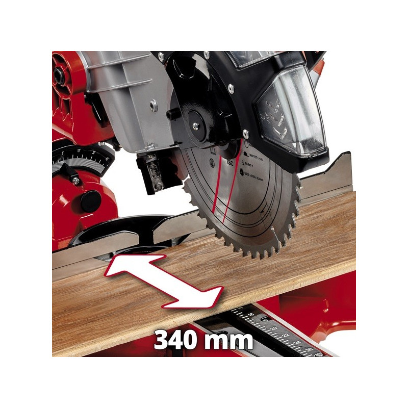 Комбинированная торцовочная пила Einhell TC-SM 2534/1 Dual ширина распила