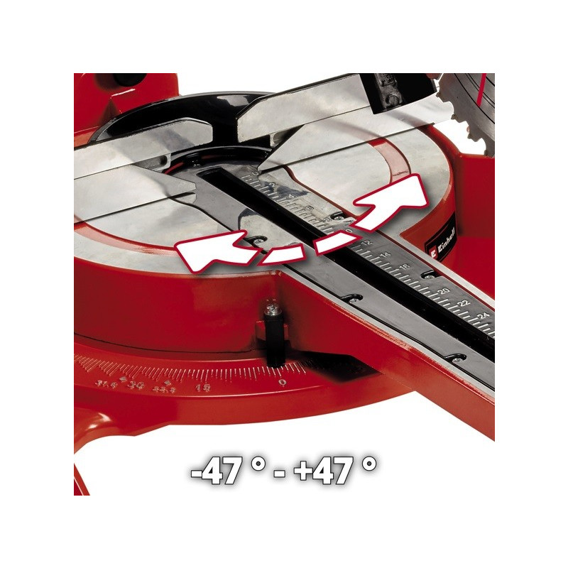 Комбинированная торцовочная пила Einhell TC-SM 2534/1 Dual стол